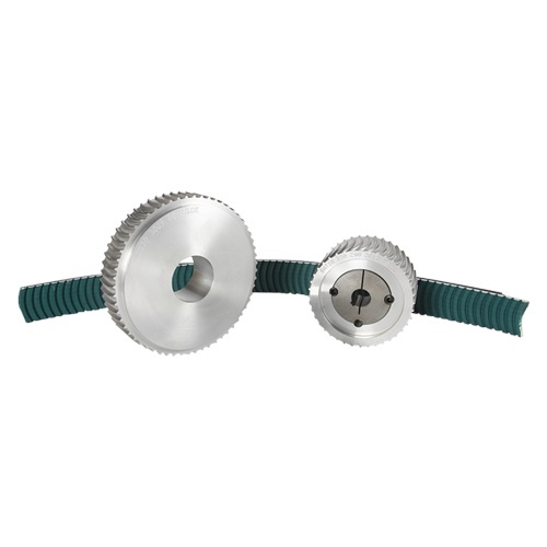 bat10 (spring corrugated) timing belt pulleys